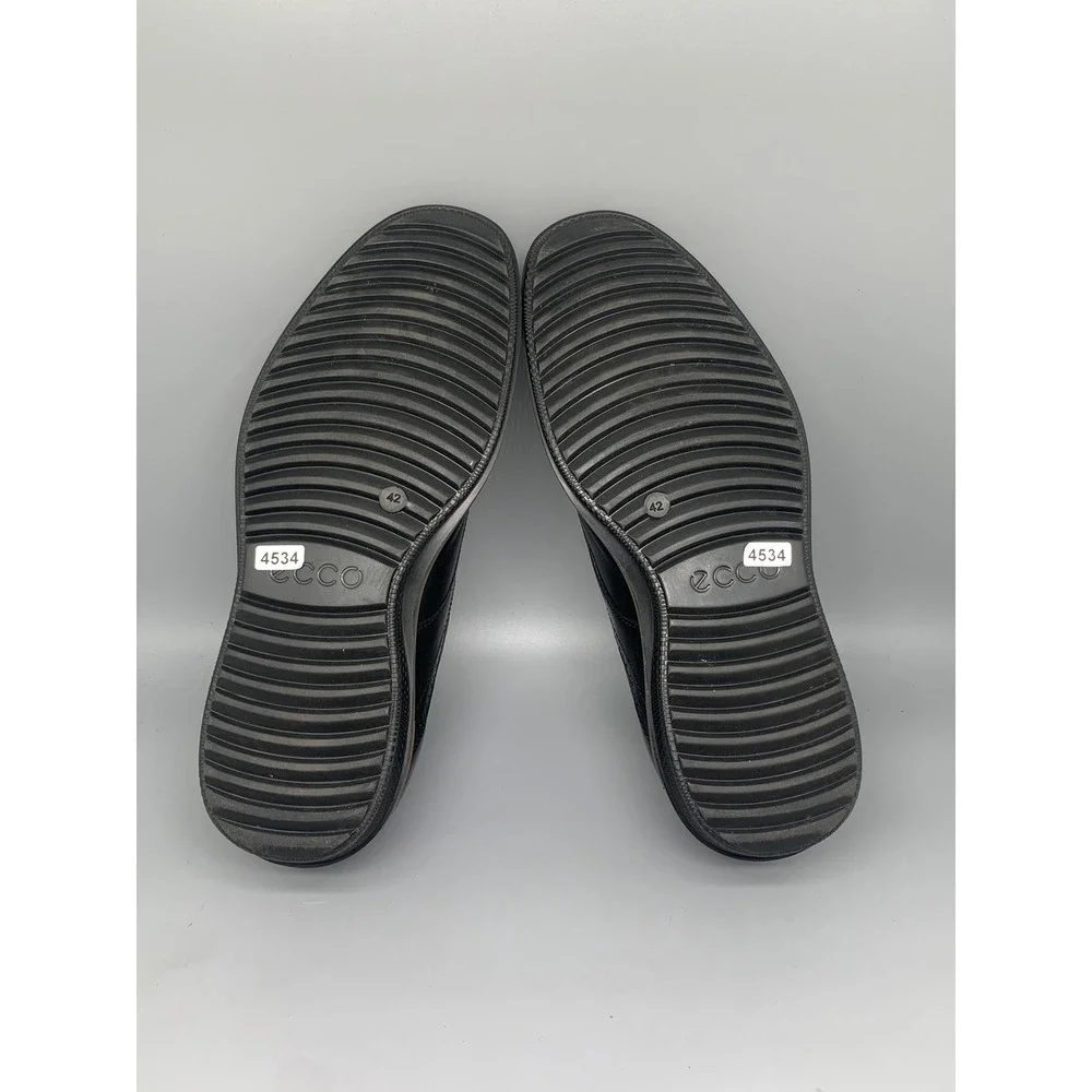 ECCO Helsinki 2.0 Black Leather Derby‎ Shoes 500164 Men's Sz 8-8.5 (EU 42)